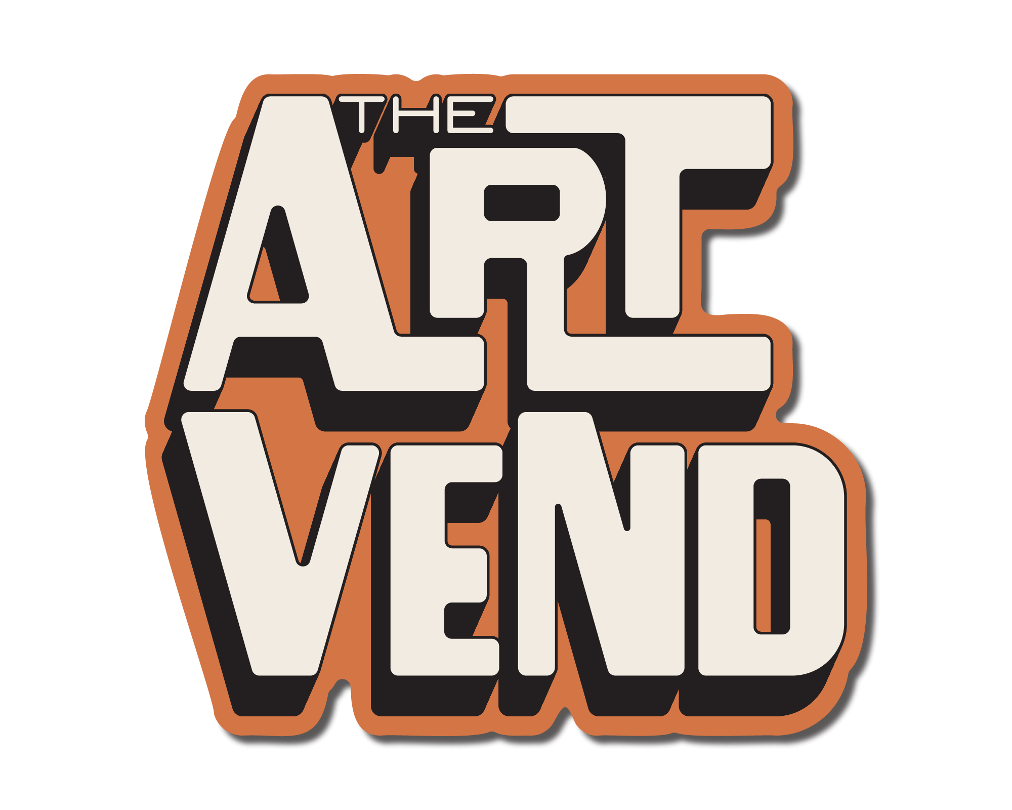 Logo ArtVend Sticker